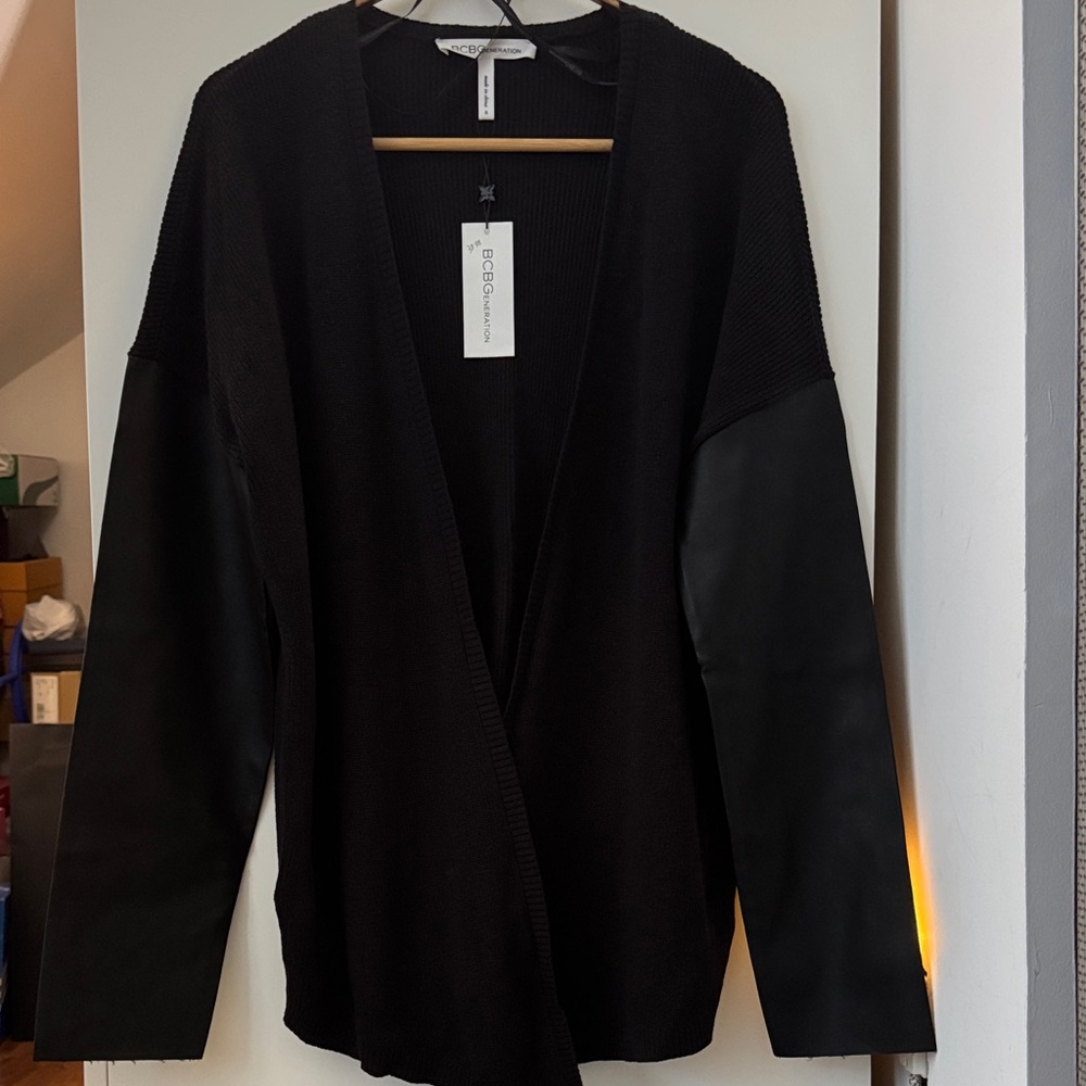 BCBGeneration Black Knit Cardigan
